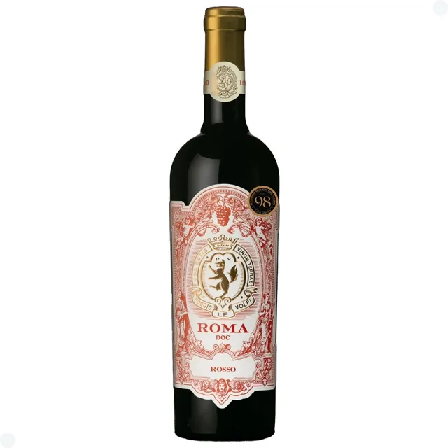 Vinho Tinto Poggi Le Volpi Roma Doc Rosso 2019 750 Ml