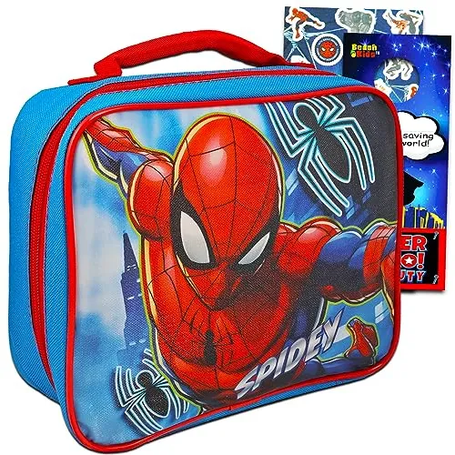 Marvel Shop Marvel Spiderman Almuerzo Caja Para J73wv
