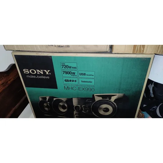Equipo Sonido Mini Componente Sony Mhc-ex990 Nuevo Sin Uso