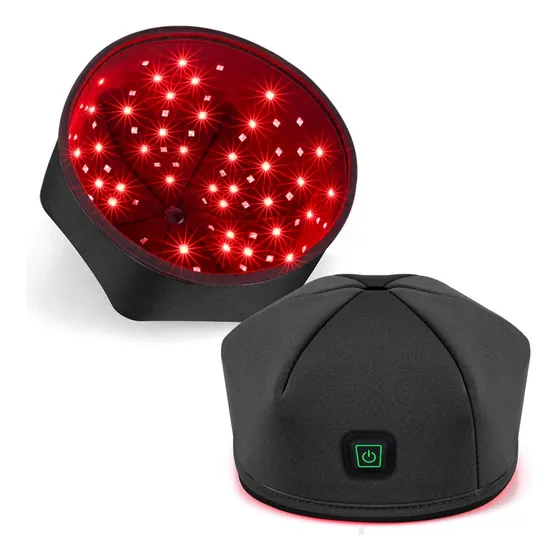 Boné Capacete Laser Led Calvicie Infravermelho Cabelo
