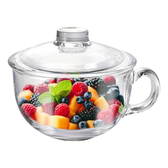 Ag Zy Tazón De Vidrio For Cereales Tazón De Sopa De Vidrio