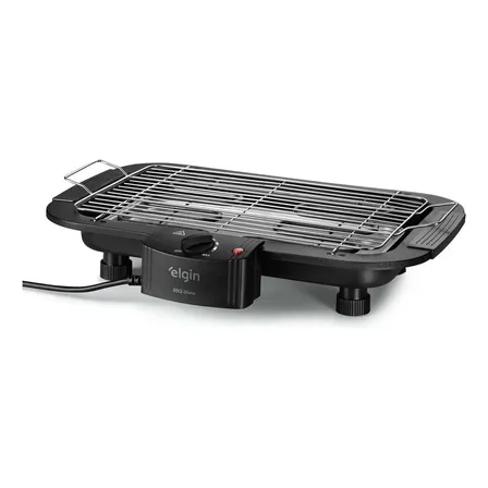 Churrasqueira Elétrica De Mesa Elgin 42chu2001000 Cor Preta 127v
