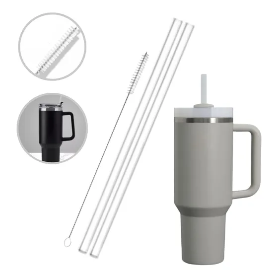 2 Canudos De Substituição Escova Limpeza Stanley Quencher