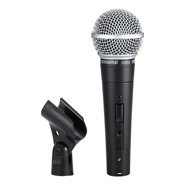 Microfono Shure Sm58s Vocal Dinamico Con Switch Msi