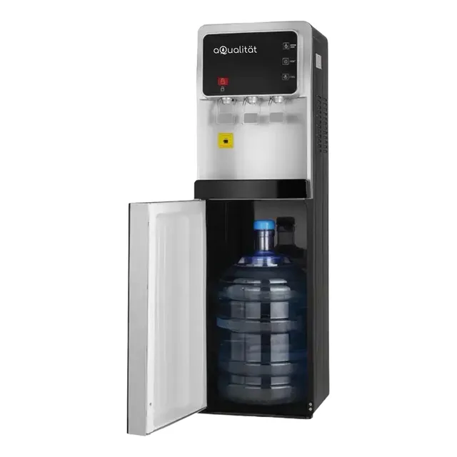 Dispensador De Agua Fría Y Caliente Bidón Oculto Aqualität Color Negro