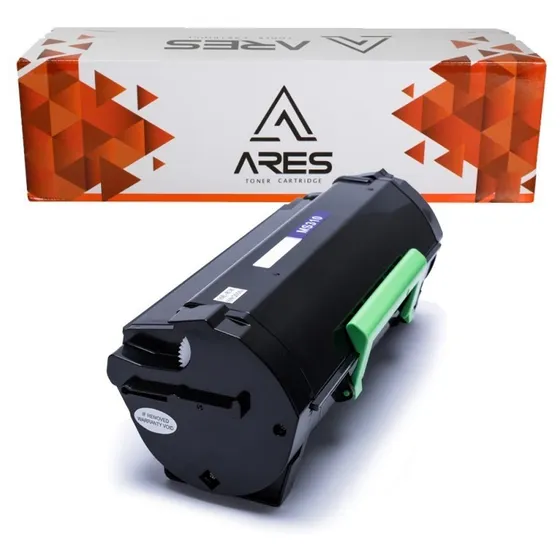 Toner Compatível Com Lexmark Mx310 Mx410 Mx510 Mx511 Mx610 Tinta Ares ( Preto )