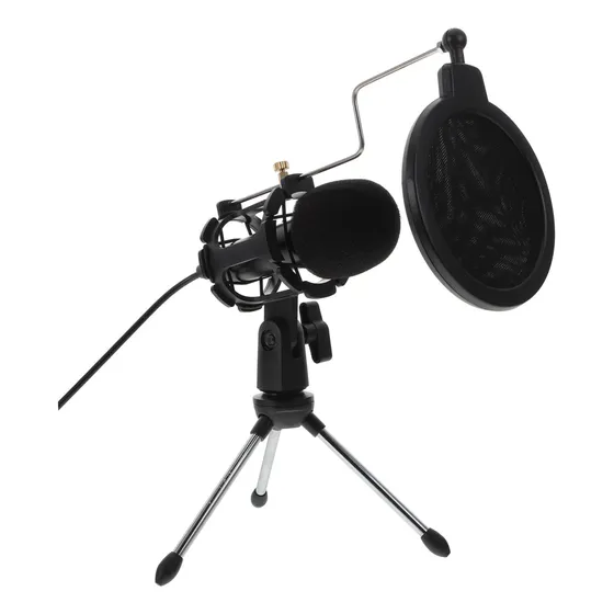 1 Unidad Microfono Vivo Equipo Estudio Profesional Grabacion