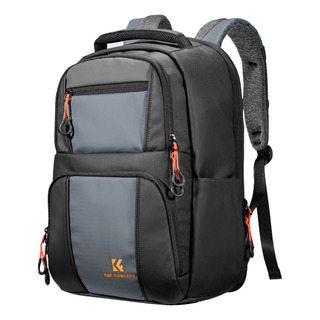 Mochila K&f Concept Beta 30l V2 Con Funda Impermeable Negro Mochila K&f Concept Beta 30l V2 Con Funda Impermeable Negro