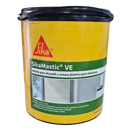 Sikamastic Pasta De Drywall E Interiores Estuco Mastique 5kg