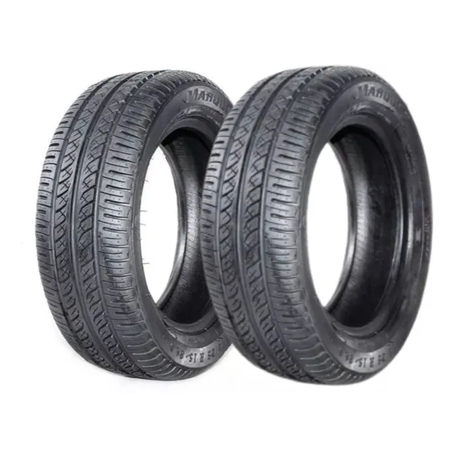 Kit 2x Pneus Aro 15 Remold 195/55r15 Borracha Vipal Promoção