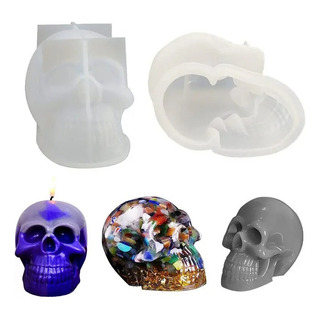 Molde Silicón Craneo Calavera Azucar Chica 5cm Epoxi Molde Silicón Craneo Calavera Azucar Chica 5cm Epoxi