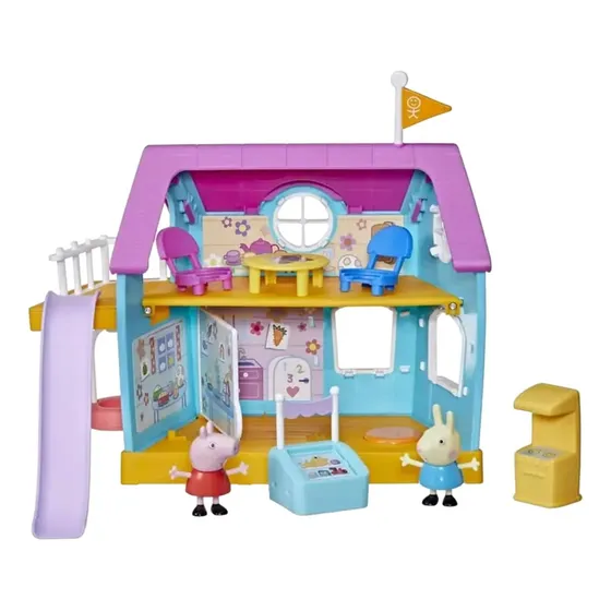 Juego Peppa Club Casa De Juegos Sonidos Luces Hasbro Niños