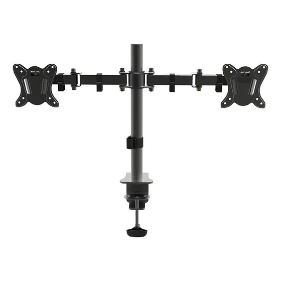 Soporte Monitor Doble Brazo Escritorio Prensa Morsa 13 - 32