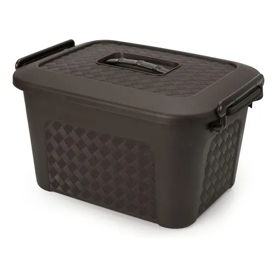 Cajonera Plástica Organizadora Con Tapa - Caja Grande De 40l