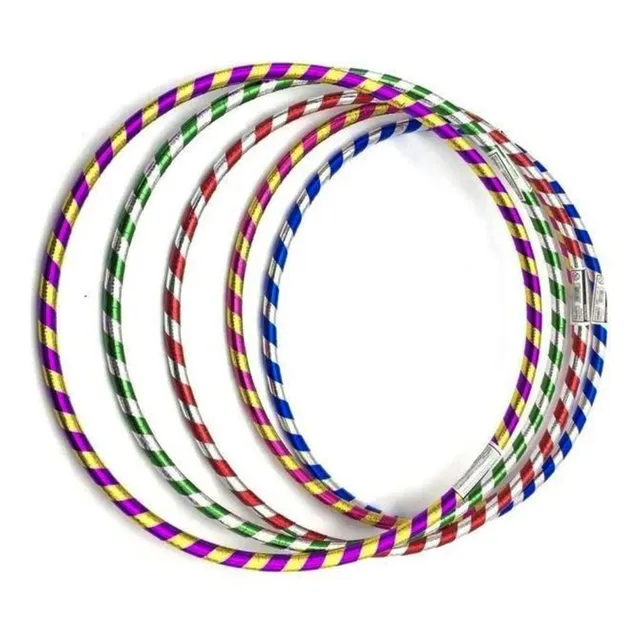 Aro 64cm Diámetro Grande Ula Ula Hula Hoop Acaramelado