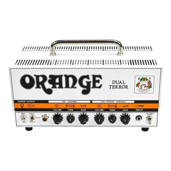 Promoção Cabeçote Orange Dual Terror E Bag Amplif Valvulado