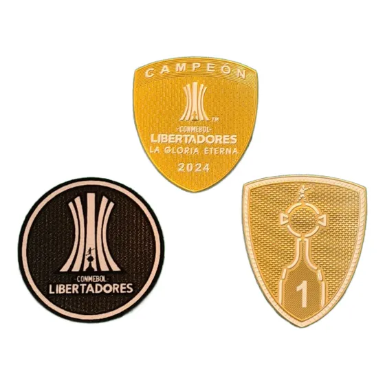 Kit Patchs Libertadores + Campeão Para Camisa Botafogo