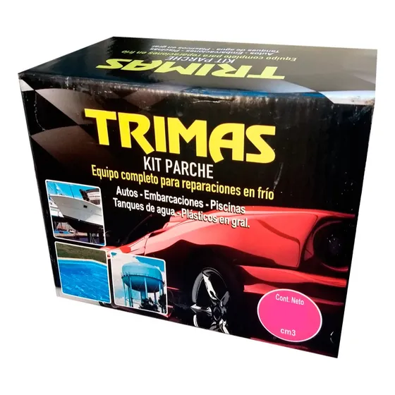 Kit Parche Trimas Para Fibra De Vidrio | 1000cc