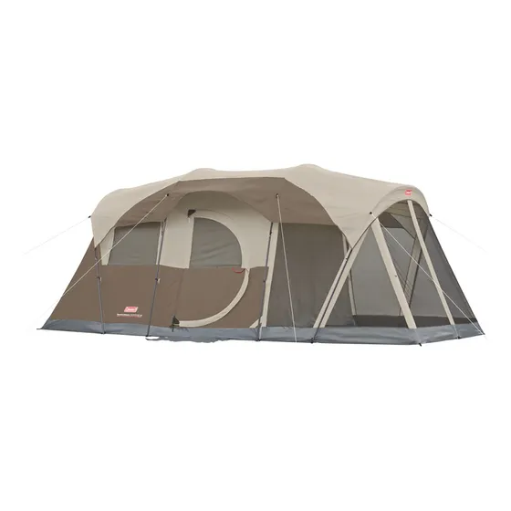 Carpa Coleman Weathermaster 6p C/comedor Color Beige