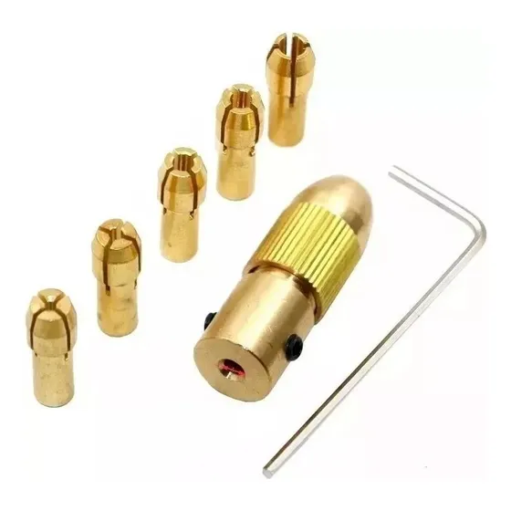 Mini Porta Broca  Mandril Universal 0.5 A 3mm (eje 3.17)