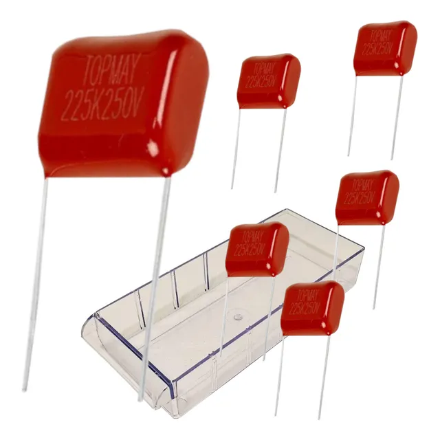 14 Cap Corneta/driver 47x100  6 Capacitor Tweeter 2m2x250