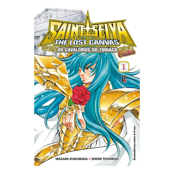 Cavaleiros do Zodíaco - Gaiden - Vol. 1, de Kurumada, Masami. Editorial Editora JBC, capa mole em português, 2022