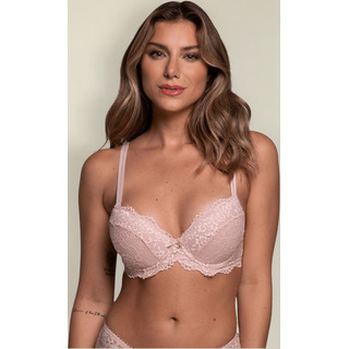 Sutiã Modelo Copa C Com Bojo Rendado E Aro Liebe Sutiã Modelo Copa C Com Bojo Rendado E Aro Liebe