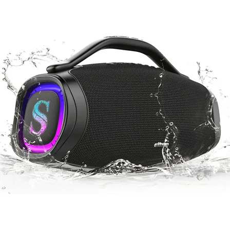 Caixa De Som Sabala Dr-300 200w 39000mah Rgb Bluetooth 5.4 Preto