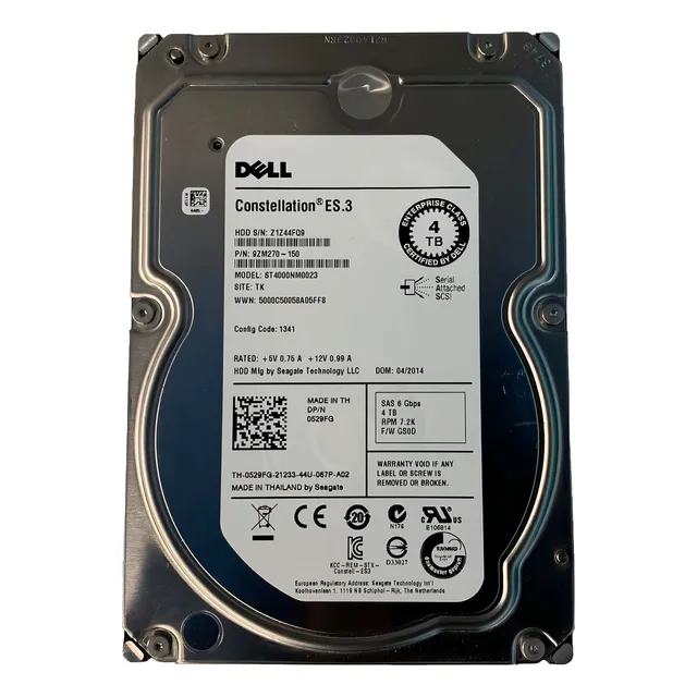 interno Dell ST4000NM0023 4TB plata