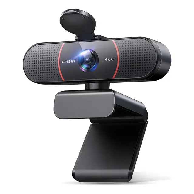 Emeet Webcam 4k C960 Kit Videoconferencia Para Pc 1080p60fps Preto