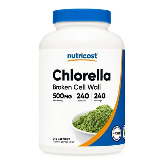 Chlorella Algas 240 Capsulas Metales Pesados Inmune