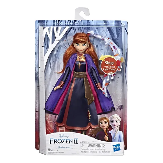 Frozen 2 Muñeca Anna Canta Inglés Musical Original Hasbro!