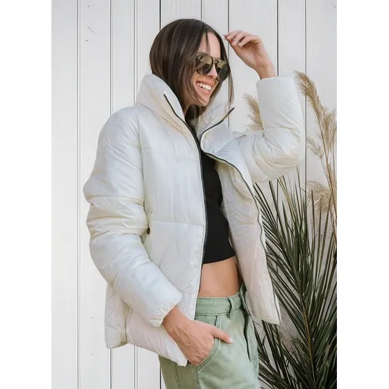 Campera Premium Puffer De Abrigo Con Bolsillos