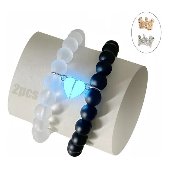 Pulseras Magnéticas, Regalo Para Parejas, Mejores Amigos.