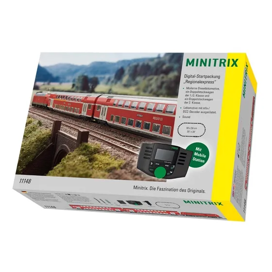 Set De Inicio Digital Sonido Minitrix Escala N 11148 Complet