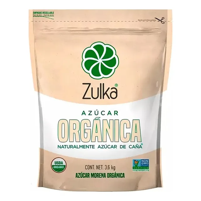 Azucar Morena Organica Zulka 3.6 Kg