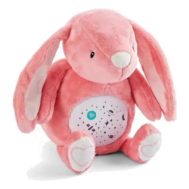 Peluche Muñeco Musical Con Proyector Luz Estimulación Grande