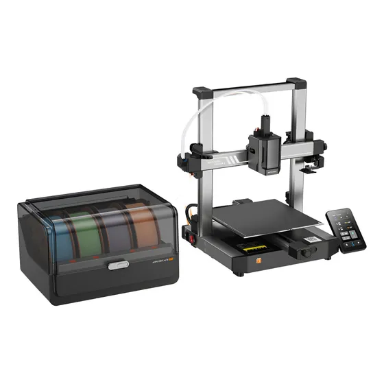 Impressora 3d Multi Cor Anycubic Kobra 3 Combo Com Ace Pro Cor Prateado 127/220v