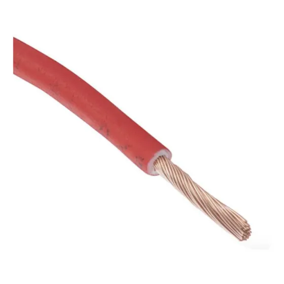 Cable Libre Halogeno 2.5mm 25mt Rojo Mimbral