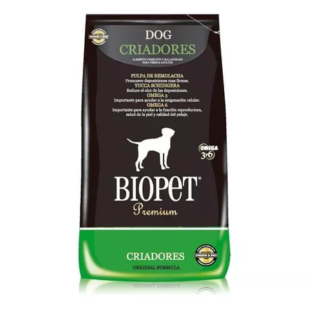 Alimento Biopet Premium perro adulto todos los tamaños sabor pollo y arroz en bolsa de 20 kg