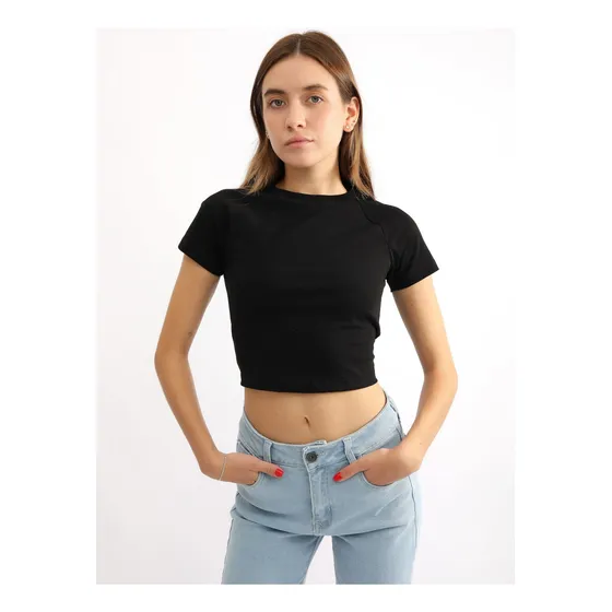 Polo Para Mujer Dvk Crop Basic Tee Nrg
