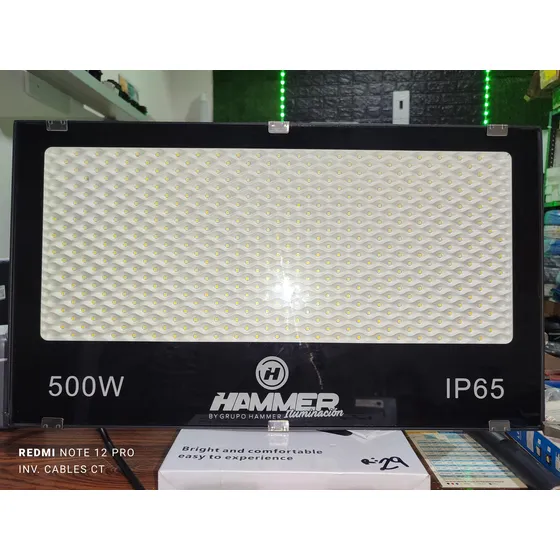 Reflector Led 500w Hammer Tipo Espejo Ip65 Multivoltaje
