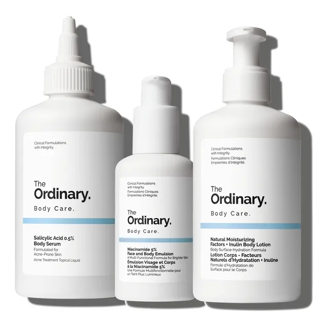 The Ordinary Body Care Collection Todo Tipo De Piel Día/noche