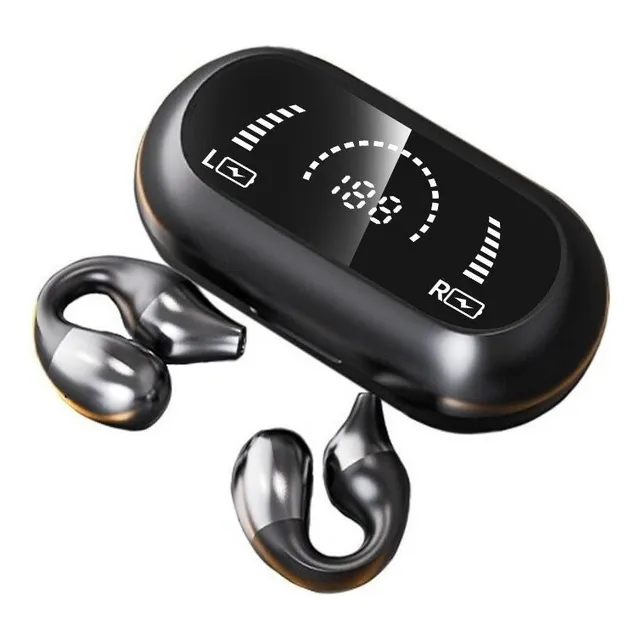 Fones De Ouvido Bluetooth Sem Fio, Orelha Encaixe Pro Sport