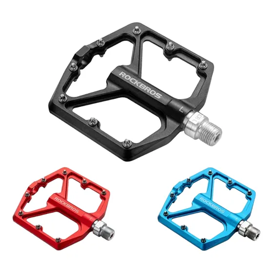 Pedales Rockbros En Aluminio Para Mtb Ruta