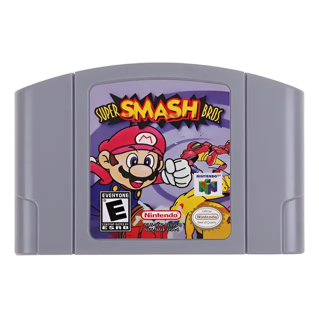 Super Smash Bros 64 Cartucho Fita
