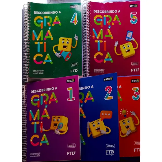 Coleçã Descobrindo A Gramática 1 Ao 5 Ano Bncc, Do Professor