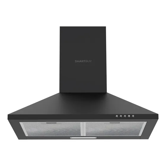 Extractor Purificador De Cocina Smartbuy Negro 3 Vel 60 Cm