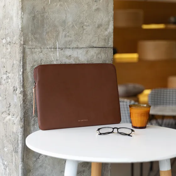 Comfyble Slim Capa De Couro Compatível Com Macbook Pro/air