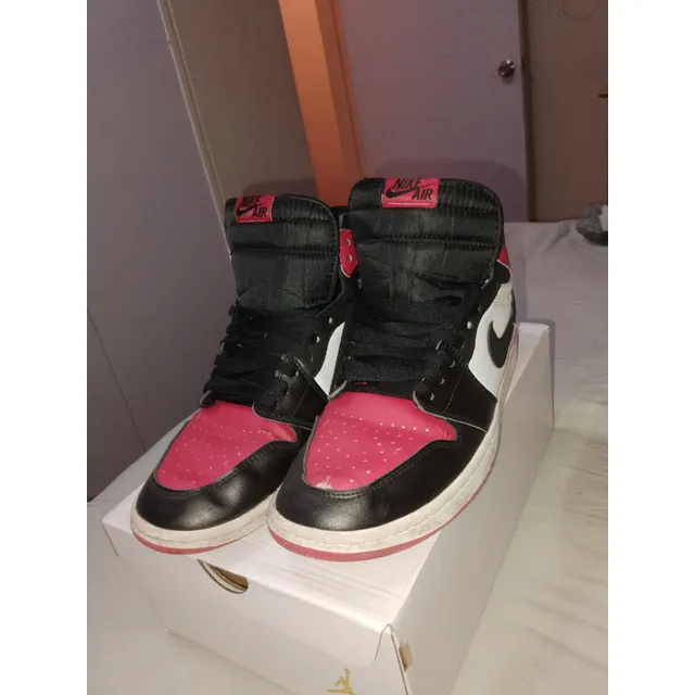 Nike Jordan Retro 1 (negro Con Rojo)